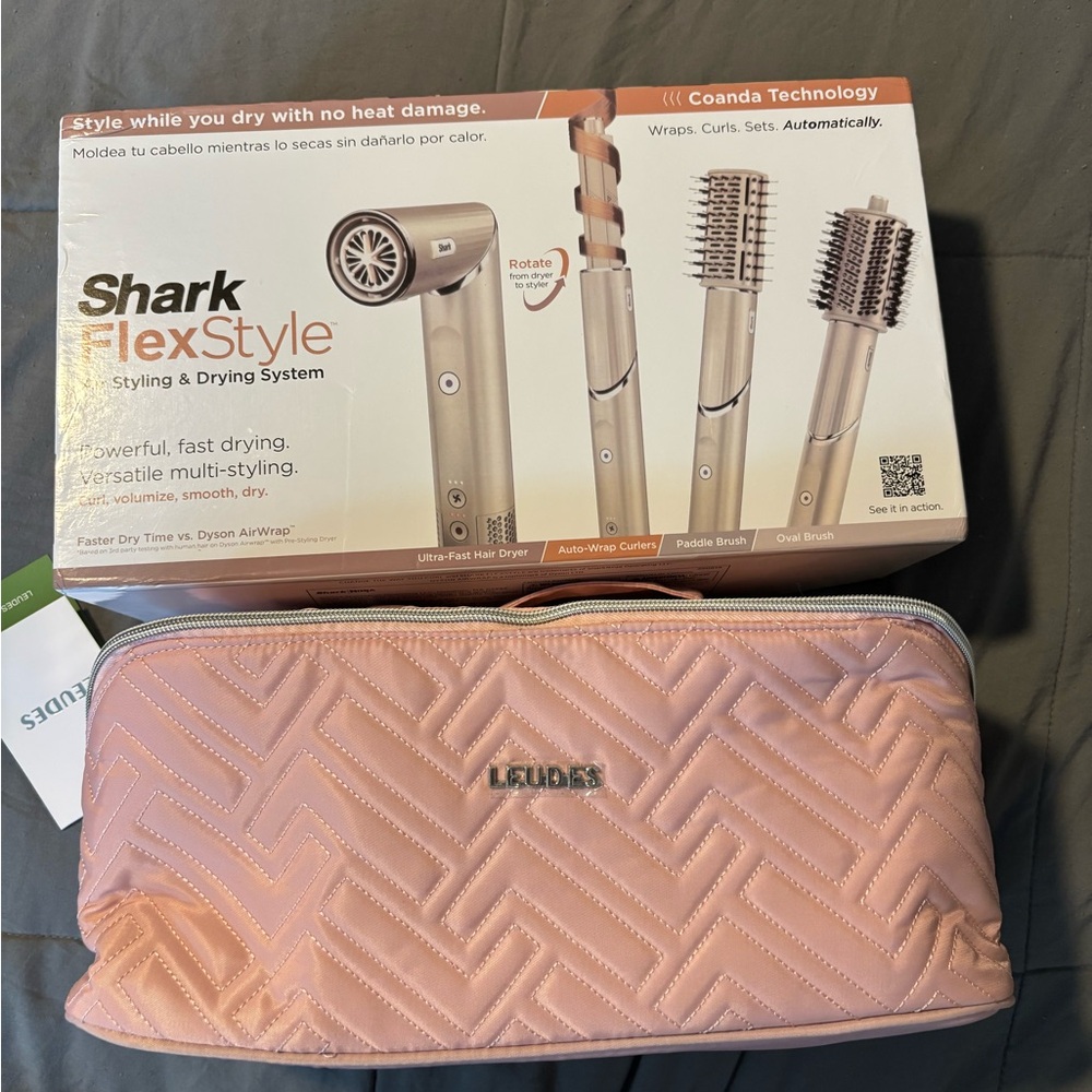 Shark FlexStyle Styling & Drying System with Pink Quilted Bag